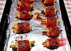 蔬菜培根卷的做法图解21