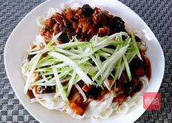 香菇肉丁打卤面的做法图解5