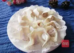 Fresh meat and water chestnut wonton recipe 10