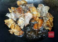 排骨烧百叶结的做法图解7