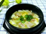 河蚌腊肉豆腐汤的做法[图]
