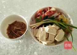 河蚌腊肉豆腐汤的做法图解4
