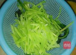 拌莴笋的做法图解3