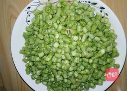 豆角鸡蛋的做法图解1