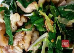 青蒜炒五花肉的做法图解7