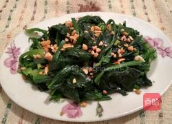 凉拌菠菜的做法图解5