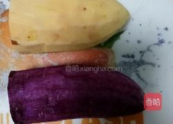 宝宝辅食双薯小点的做法图解1