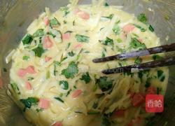 火腿土豆饼的做法图解3