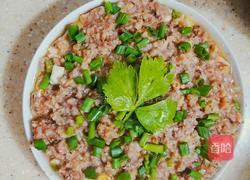肉末马蹄蒸豆腐的做法图解8