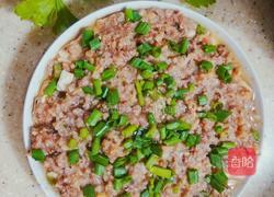 肉末马蹄蒸豆腐的做法图解6