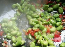 剁椒蚕豆炒鸡蛋的做法图解7