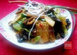 土三鲜炒土三线的做法图解14