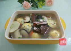 鸭血蛋圆汤的做法图解7