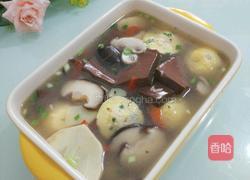 鸭血蛋圆汤的做法图解8