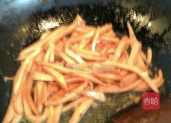 火腿肠炒酸菜丝的做法图解5
