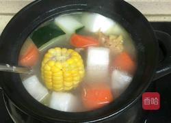 冬瓜玉米胡萝卜排骨汤的做法图解6