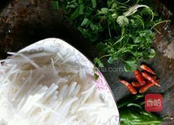 炒萝卜丝的做法图解1