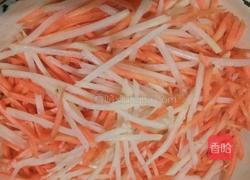 清炒双丝的做法图解3