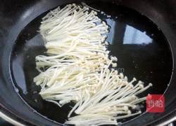 凉拌金针菇的做法图解5