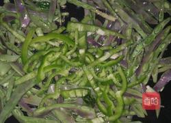 青椒炒眉豆的做法图解5