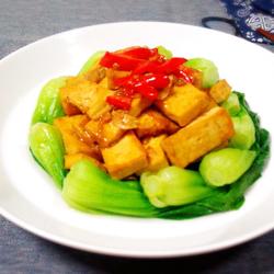 黄豆酱烧豆腐的做法[图]