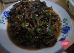 尖椒炒茄丝的做法图解5