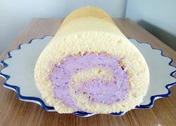 奶油紫薯蛋糕卷