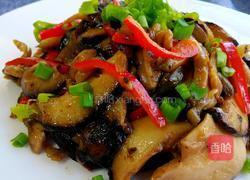小炒香菇榨菜的做法图解9