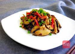 小炒香菇榨菜的做法图解10