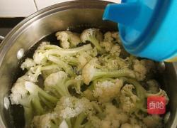 豉油淋花菜的做法图解5
