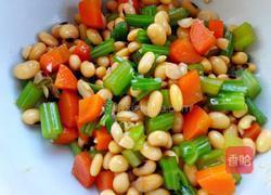 芹菜拌黄豆的做法图解13
