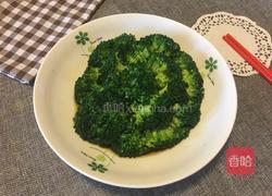 清蒸西兰花的做法图解5