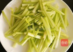 香芹炒牛里脊的做法图解3