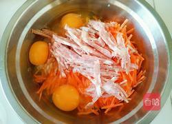 胡萝卜培根鸡蛋饼的做法图解4