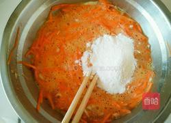 胡萝卜培根鸡蛋饼的做法图解6