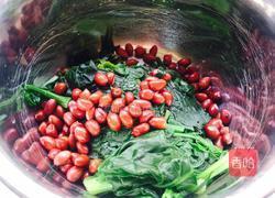 花生菠菜的做法图解6