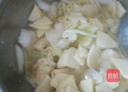 土豆炖白菜的做法图解9