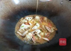 螃蟹炒蛋的做法图解4