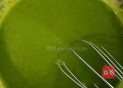 菠菜山药泥蛋糕卷的做法图解7