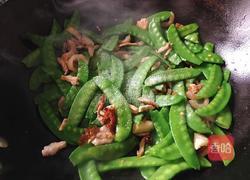 蚝油荷兰豆炒肉的做法图解9