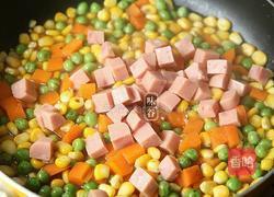 火腿炒三丁的做法图解7