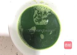 芹菜汁面的做法图解4