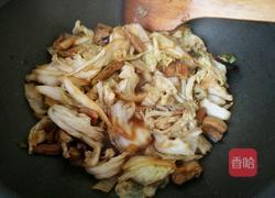 五花肉烧白菜的做法图解7
