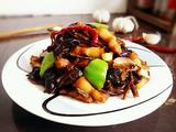干豆角烧五花肉