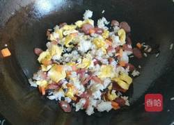 七彩虾仁什锦炒饭的做法图解18