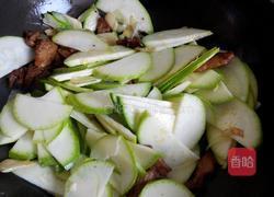 肉炒西葫芦的做法图解6