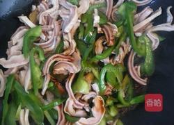 青椒肚丝的做法图解5