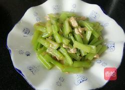 芹菜炒肉的做法图解9