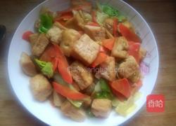 家常炒豆腐的做法图解8