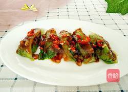 蚝油生菜卷的做法图解8